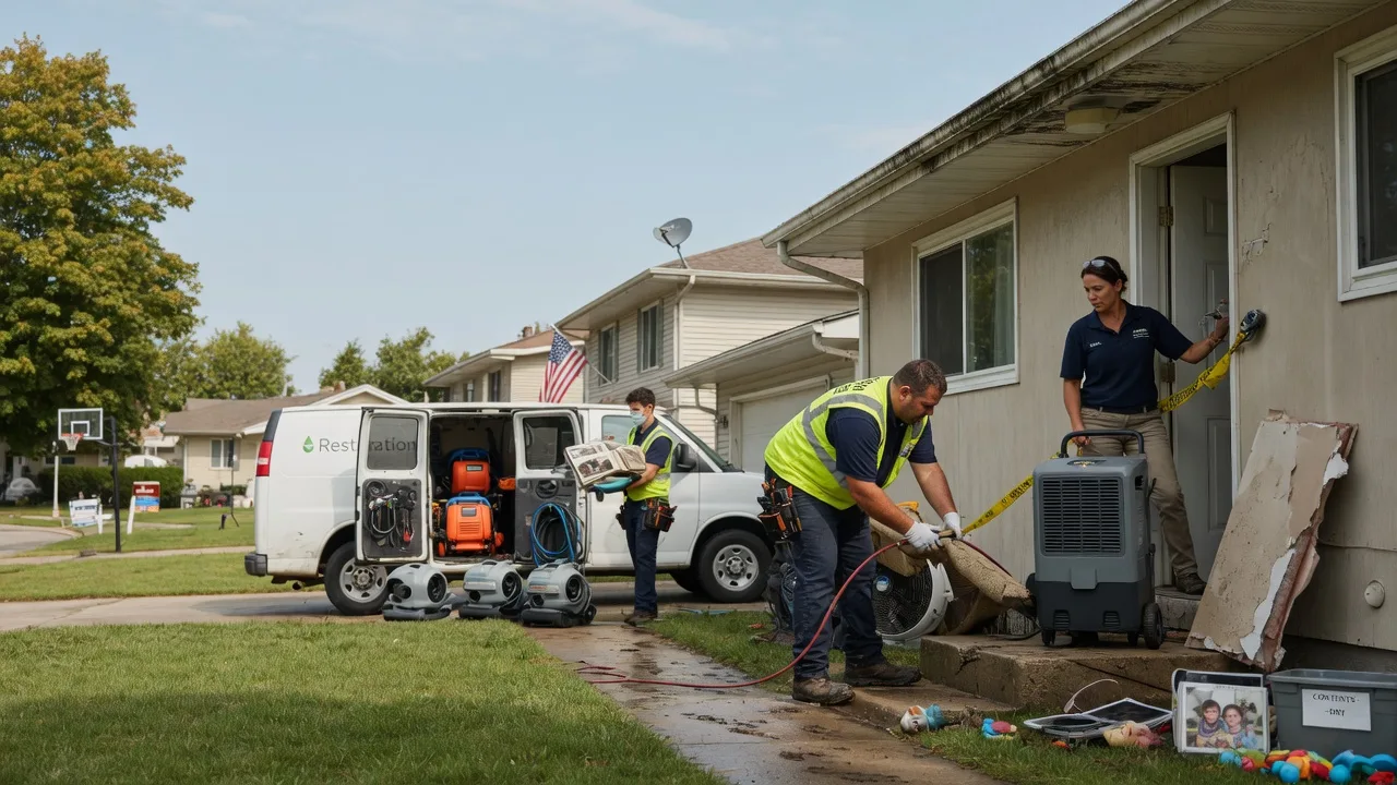 Water Damage Restoration in Flinton, PA near me